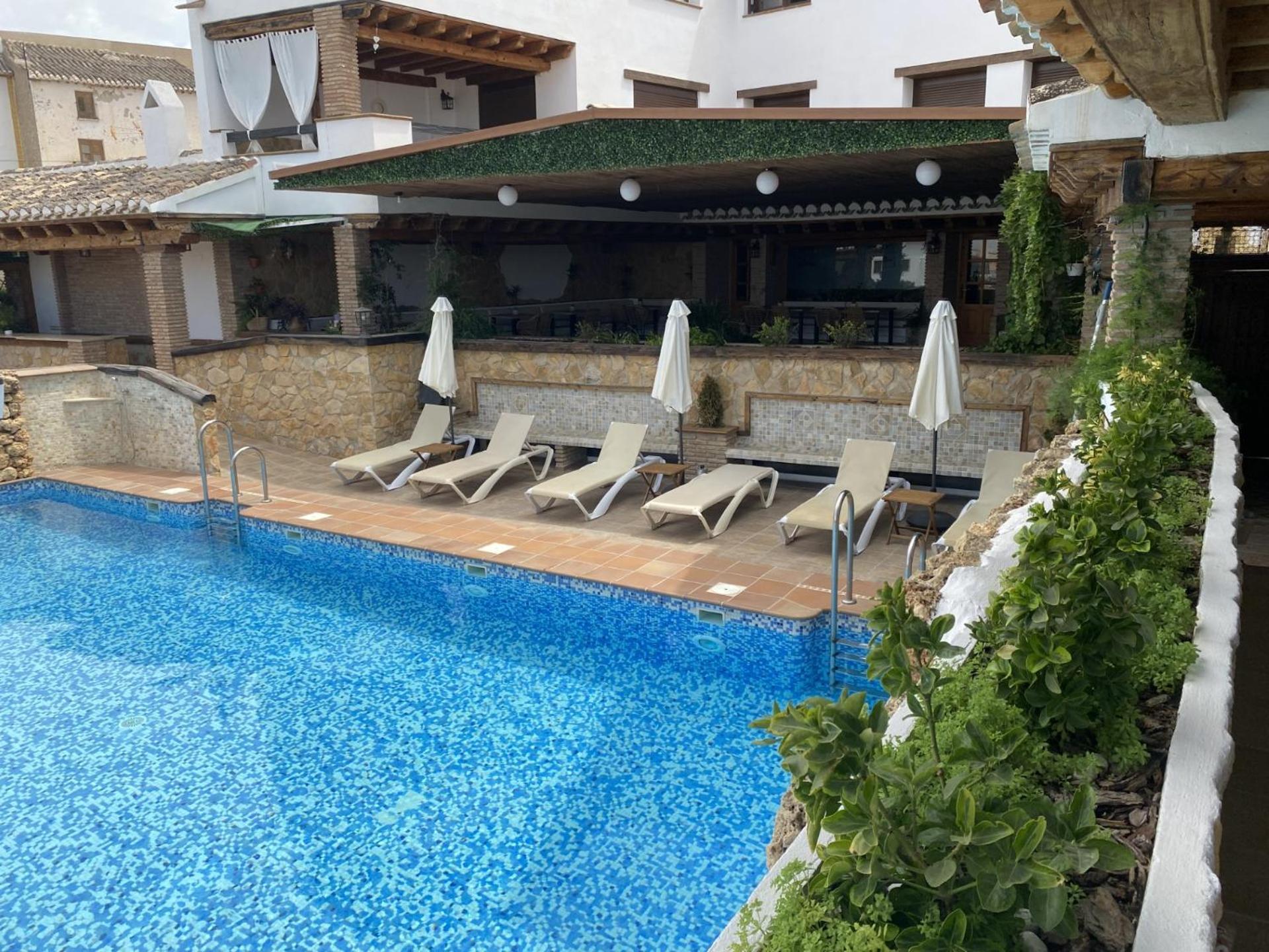 Alhanda Apartahotel Benamaurel Exterior foto